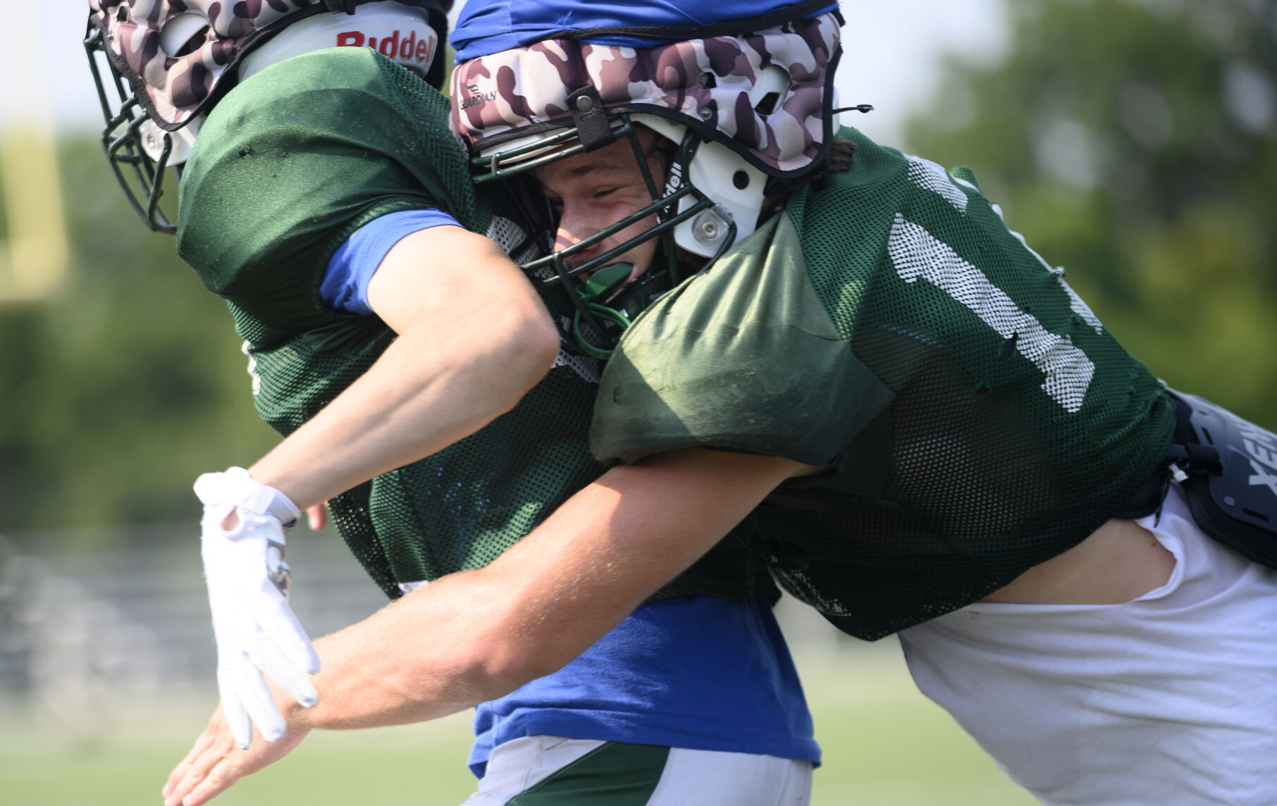 Fort Zumwalt North football practice